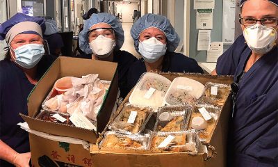 London Jewelers donate meals to NY City hospital staff